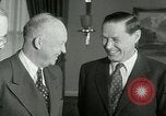 Image of President Dwight Eisenhower Washington DC USA, 1953, second 9 stock footage video 65675020732