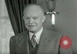 Image of President Dwight Eisenhower Washington DC USA, 1953, second 29 stock footage video 65675020732