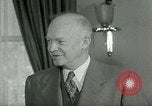 Image of President Dwight Eisenhower Washington DC USA, 1953, second 30 stock footage video 65675020732