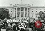 Image of President Dwight Eisenhower Washington DC USA, 1953, second 3 stock footage video 65675020734