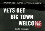 Image of Korean veterans New York City USA, 1953, second 1 stock footage video 65675020736