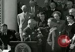 Image of Harry S Truman awards Medal of Honor Washington DC White House USA, 1951, second 5 stock footage video 65675020737