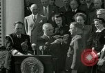 Image of Harry S Truman awards Medal of Honor Washington DC White House USA, 1951, second 6 stock footage video 65675020737