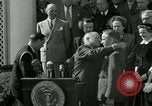 Image of Harry S Truman awards Medal of Honor Washington DC White House USA, 1951, second 9 stock footage video 65675020737