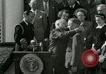 Image of Harry S Truman awards Medal of Honor Washington DC White House USA, 1951, second 12 stock footage video 65675020737