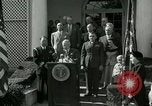 Image of Harry S Truman awards Medal of Honor Washington DC White House USA, 1951, second 29 stock footage video 65675020737