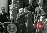 Image of Harry S Truman awards Medal of Honor Washington DC White House USA, 1951, second 35 stock footage video 65675020737