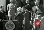Image of Harry S Truman awards Medal of Honor Washington DC White House USA, 1951, second 36 stock footage video 65675020737