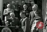 Image of Harry S Truman awards Medal of Honor Washington DC White House USA, 1951, second 43 stock footage video 65675020737