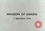 Image of Invasion of Danzig by German troops in 1939 Danzig Sudetenland, 1939, second 14 stock footage video 65675020755