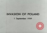 Image invasion de la Pologne par l'Allemagne Pologne, 1939, de la seconde 6 séquences d'archives historiques vidéo 65675020756