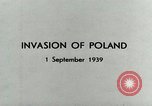 Image invasion de la Pologne par l'Allemagne Pologne, 1939, de la seconde 7 séquences d'archives historiques vidéo 65675020756