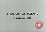 Image invasion de la Pologne par l'Allemagne Pologne, 1939, de la seconde 9 séquences d'archives historiques vidéo 65675020756