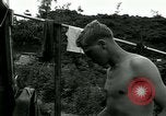 Image of Hot water shower during Korean War Korea, 1951, second 48 stock footage video 65675020779
