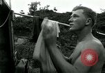 Image of Hot water shower during Korean War Korea, 1951, second 49 stock footage video 65675020779