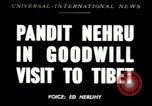 Image of Jawaharlal Nehru Tibet, 1949, second 1 stock footage video 65675020787
