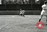 Image des femmes jouant All American Girls Baseball jeu Kenosha Wisconsin USA, 1949, de la seconde 17 séquences d'archives historiques vidéo 65675020790