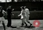 Image des femmes jouant All American Girls Baseball jeu Kenosha Wisconsin USA, 1949, de la seconde 33 séquences d'archives historiques vidéo 65675020790