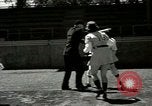 Image des femmes jouant All American Girls Baseball jeu Kenosha Wisconsin USA, 1949, de la seconde 36 séquences d'archives historiques vidéo 65675020790