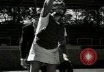 Image des femmes jouant All American Girls Baseball jeu Kenosha Wisconsin USA, 1949, de la seconde 58 séquences d'archives historiques vidéo 65675020790