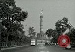 Standbild Siegessaule Berlin Deutschland, 1955, aus Sekunde 21 historischem Filmmaterial Videoclip 65675020797