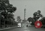 Standbild Siegessaule Berlin Deutschland, 1955, aus Sekunde 23 historischem Filmmaterial Videoclip 65675020797