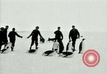 Image of Penguins Antarctica, 1929, second 31 stock footage video 65675020814