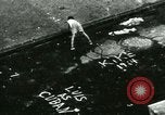 Image of Residents outdoors in their neighborhood Bronx New York City USA, 1965, second 45 stock footage video 65675020823