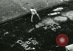 Image of Residents outdoors in their neighborhood Bronx New York City USA, 1965, second 46 stock footage video 65675020823