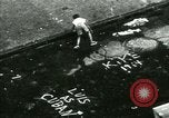 Image of Residents outdoors in their neighborhood Bronx New York City USA, 1965, second 49 stock footage video 65675020823