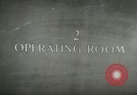 Image of Operating Room New York United States USA, 1948, second 1 stock footage video 65675020834