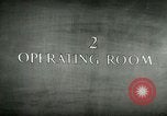 Image of Operating Room New York United States USA, 1948, second 9 stock footage video 65675020834