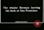 Standbild whaler Herman San Francisco California USA, 1915, aus Sekunde 29 historischem Filmmaterial Videoclip 65675020840