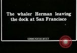 Standbild whaler Herman San Francisco California USA, 1915, aus Sekunde 32 historischem Filmmaterial Videoclip 65675020840