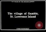 Image of Gambell village Saint Lawrence Island Alaska USA, 1915, second 23 stock footage video 65675020843