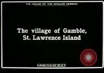 Image of Gambell village Saint Lawrence Island Alaska USA, 1915, second 24 stock footage video 65675020843