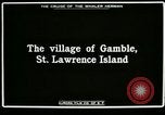 Image of Gambell village Saint Lawrence Island Alaska USA, 1915, second 26 stock footage video 65675020843