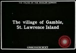 Image of Gambell village Saint Lawrence Island Alaska USA, 1915, second 27 stock footage video 65675020843