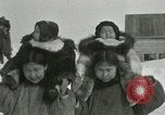 Image of Gambell village Saint Lawrence Island Alaska USA, 1915, second 30 stock footage video 65675020843