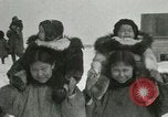 Image of Gambell village Saint Lawrence Island Alaska USA, 1915, second 32 stock footage video 65675020843