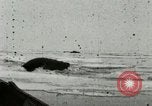 Standbild Walross Jagd Saint Lawrence Island Alaska USA, 1915, aus Sekunde 26 historischem Filmmaterial Videoclip 65675020844
