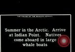 Standbild Captain Pedersen von Whaler Herman Trades mit Eskimos Indian Point Alaska USA, 1915, aus Sekunde 33 historischem Filmmaterial Videoclip 65675020846