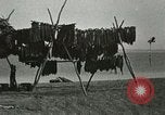 Standbild Alaskan Dorf Alaska USA, 1915, aus Sekunde 7 historischem Filmmaterial Videoclip 65675020847