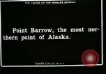 Standbild Eskimo Village Point Barrow Alaska USA, 1915, aus Sekunde 3 historischem Filmmaterial Videoclip 65675020852