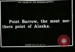 Standbild Eskimo Village Point Barrow Alaska USA, 1915, aus Sekunde 6 historischem Filmmaterial Videoclip 65675020852