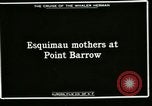 Standbild Eskimo Village Point Barrow Alaska USA, 1915, aus Sekunde 58 historischem Filmmaterial Videoclip 65675020852