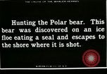 Standbild Polar Bear Jagd Herschel Island Arktischen Ozean, 1915, aus Sekunde 9 historischem Filmmaterial Videoclip 65675020856