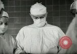 Image of operating room surgery New York United States USA, 1948, second 4 stock footage video 65675020858