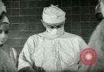 Image of operating room surgery New York United States USA, 1948, second 6 stock footage video 65675020858