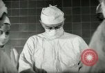 Image of operating room surgery New York United States USA, 1948, second 7 stock footage video 65675020858